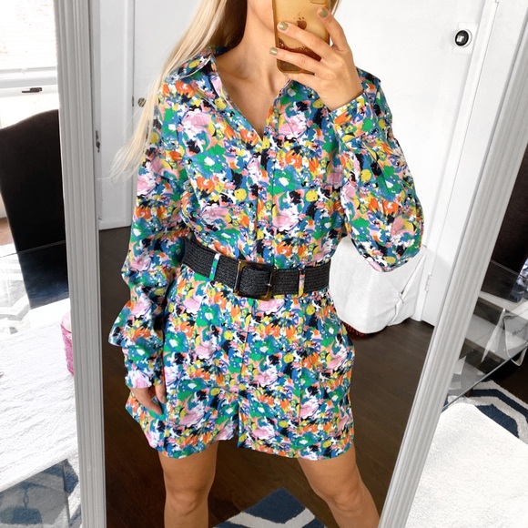 💐 WALTER BAKER MATCHING SET: MARCIA SHORT + THEA TOP IN FIESTA FLORAL (no belt) - Picture 2 of 16